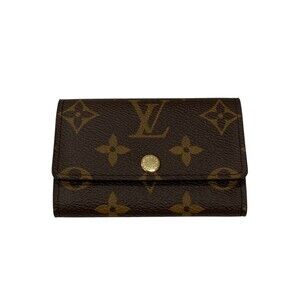 LOUIS Vuitton Multicle Monogram key Wallet Brown